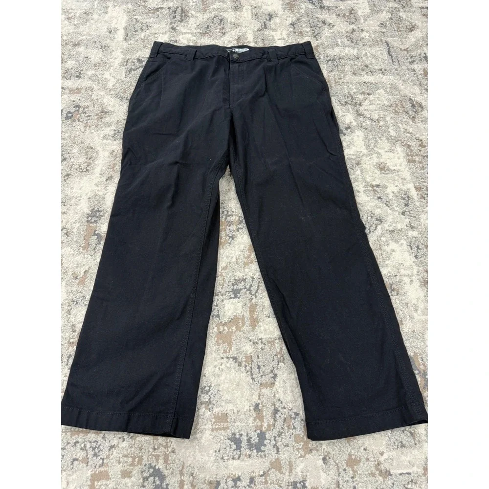 Carhartt Rugged Flex Relaxed Fit Canvas Work Pants Black BN2291-M 38x30